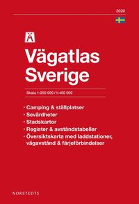 M Vgatlas Sverige 2020 : Skala 1:250.000-1:400.000