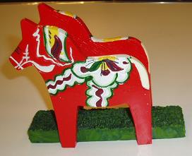 Serviettenhalter Dalapferd