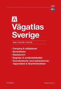 M Vgatlas Sverige 2021 : Skala 1:250.000-1:400.000